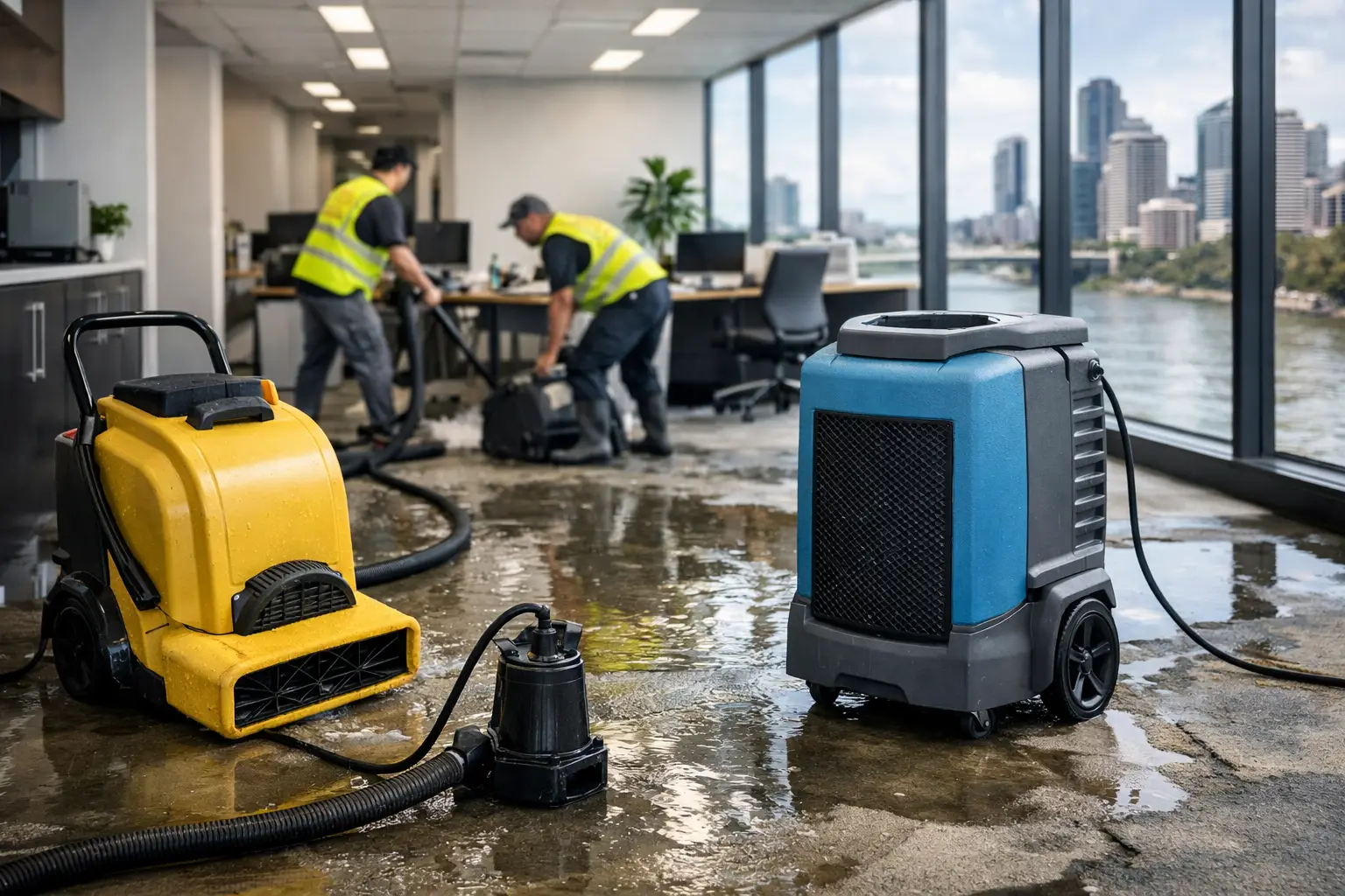 Flood Restoration Case Study: Brisbane Office Recovery